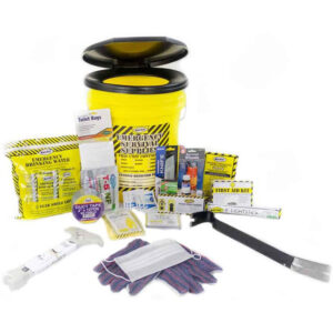 Premium Emergency Honey Bucket Kit - 1 Person Kit by American Family Safety