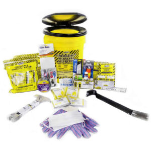 Premium Emergency Honey Bucket Kit - 2 Person Kit by American Family Safety