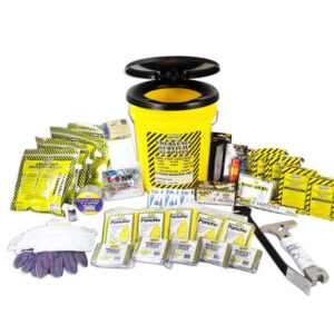 Premium Emergency Honey Bucket Kit - 5 Person Kit by American Family Safety